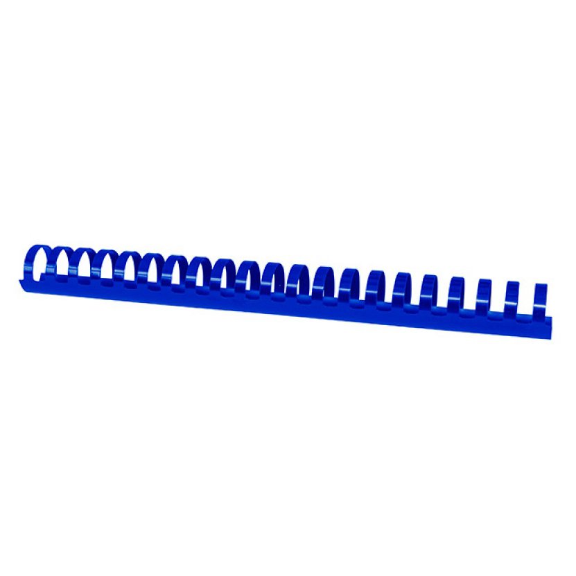 Grzbiety do bindowania OFFICE PRODUCTS, A4, 28,5mm (270 kartek), 50 szt., niebieskie
