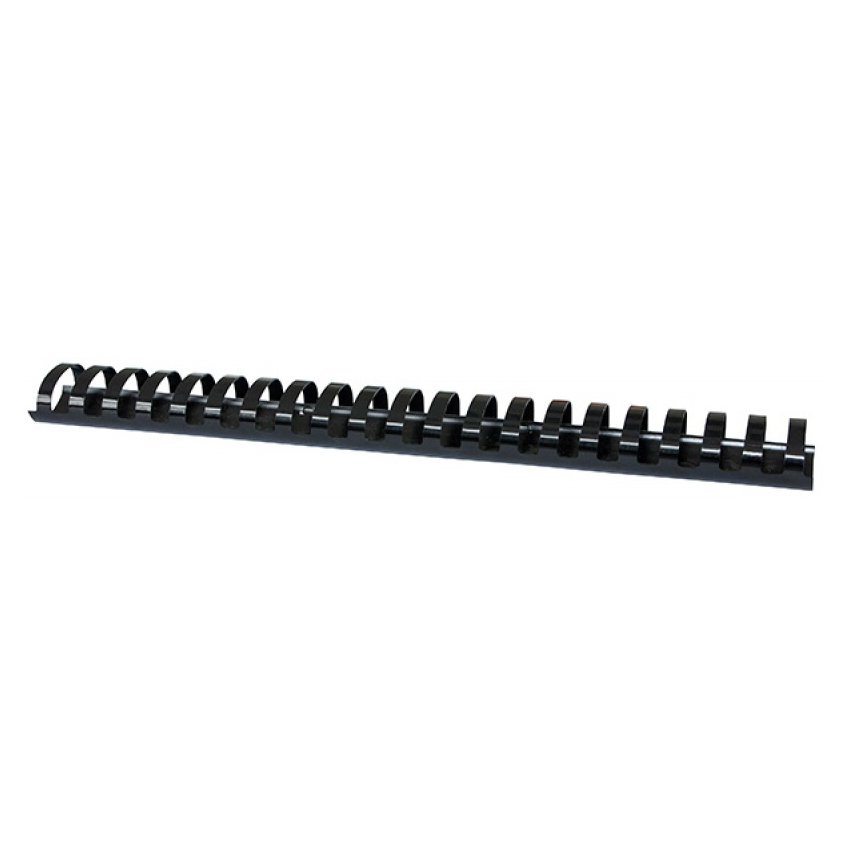 Grzbiety do bindowania OFFICE PRODUCTS, A4, 32mm (300 kartek), 50 szt., czarne
