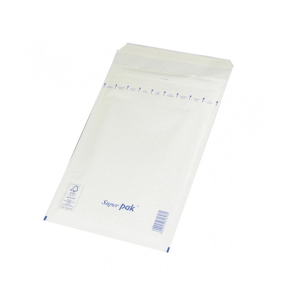 Koperty samoklejące z folią bąbelkową OFFICE PRODUCTS, HK, E15, 220x265mm/240x275mm, 10szt., białe
