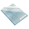 Folder A4 Leitz CombiFile, niebieski przezroczysty, 5 szt.