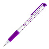 długopis SUPERFINE AUTOMAT w gwiazdki - fioletowy
