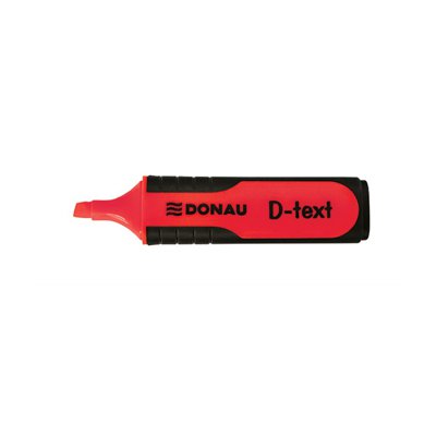  	Zakreślacz fluorescencyjny DONAU D-Text, 1-5mm (linia), czerwony