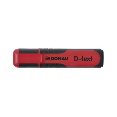  	Zakreślacz fluorescencyjny DONAU D-Text, 1-5mm (linia), czerwony