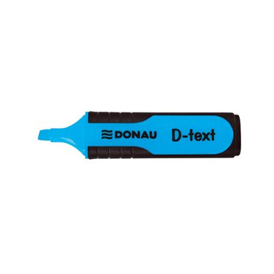  	Zakreślacz fluorescencyjny DONAU D-Text, 1-5mm (linia), niebieski
