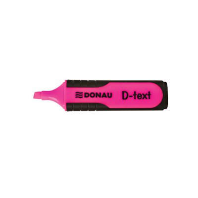 Zakreślacz fluorescencyjny DONAU D-Text, 1-5mm (linia), różowy