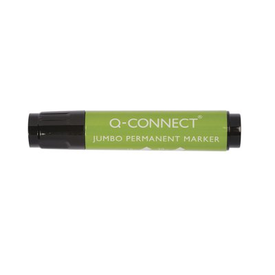 Marker przemysłowy Q-CONNECT Jumbo, ścięty, 2-20mm (linia), czarny