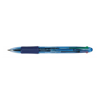 Długopis automatyczny Q-CONNECT 4-color 0,7mm (linia), mix kolorów