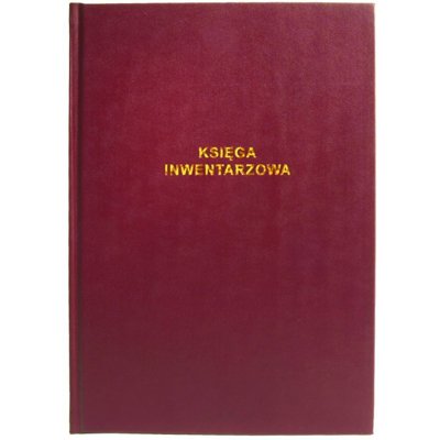 Księga inwentarzowa, A4, offset