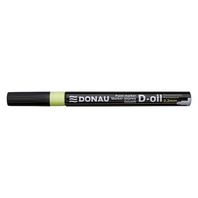 Marker olejowy DONAU D-Oil, okrągły, 2,2mm, żółty