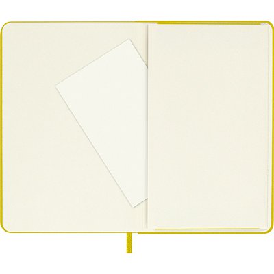 Notes MOLESKINE P (9x14cm), linie, twarda oprawa, hay yellow, 192 strony, żółty
