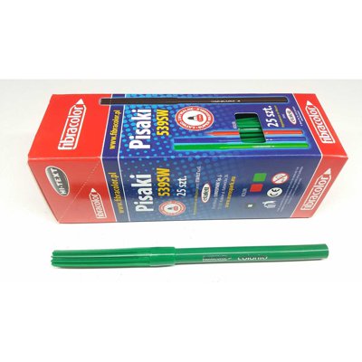 Flamastry FIBRACOLOR 539 (25) zielone Flamastry FIBRACOLOR 539 (25) zielone