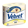 Papier toaletowy VELVET (4) żółty
