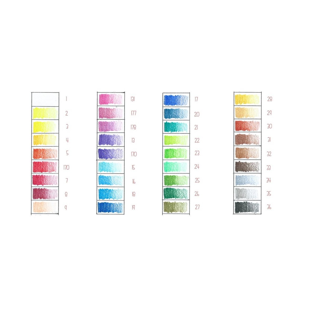 Kredki Koh-I-Noor, Polycolor, 36 kolorów