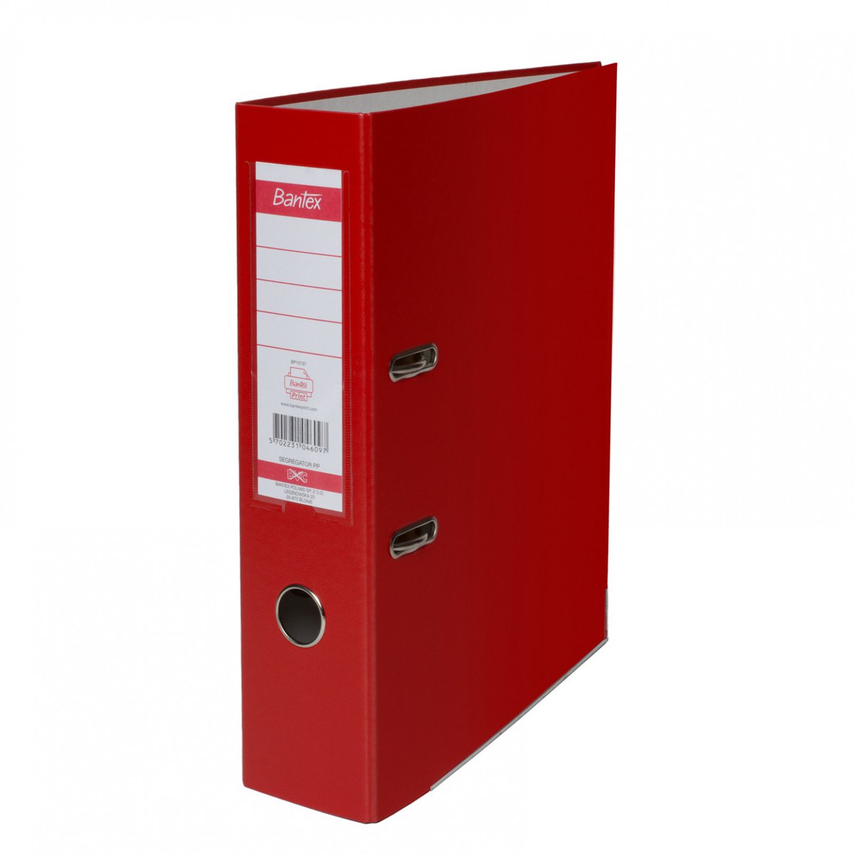 Segregator ekologiczny XXL A4/8 czerwony Bantex