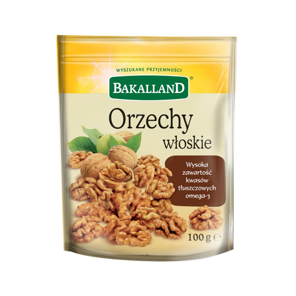 Orzechy włoskie, Bakalland, 90gr