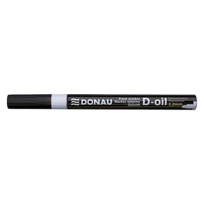 Marker olejowy DONAU D-Oil, okrągły, 2,2mm, biały