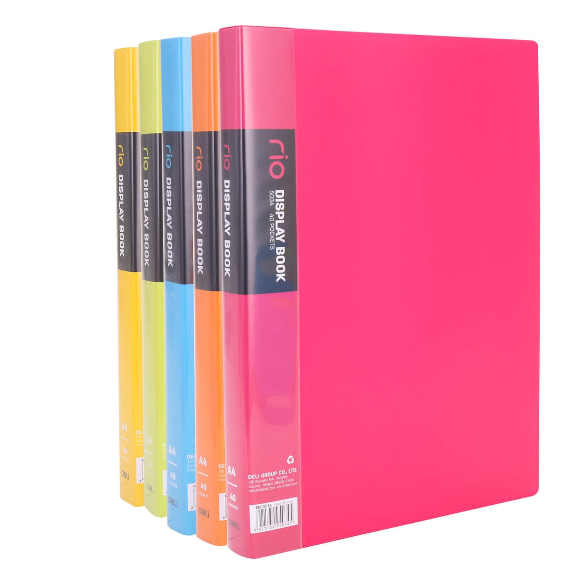 Album ofertowy A4 40 koszulek RIO zielony E5034 GREEN DELI