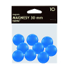 Magnesy 30mm niebieskie (10 szt.)