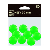 Magnesy 30mm zielone (10 szt.)