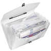 Teczka z przegródkami i rączką Esselte Vivida, biały