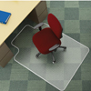 Mata pod krzesło Q-CONNECT, na dywany, 120x90cm, kształt T