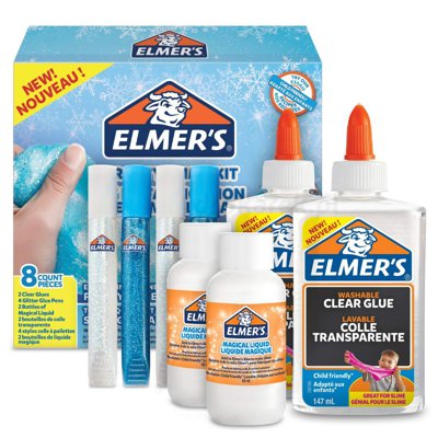 Zestaw startowy, Slime Elmers Frosty, 8 elementów