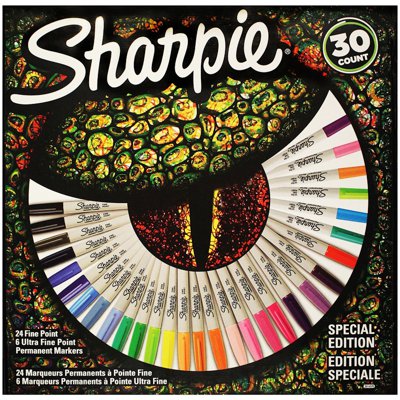Zestaw markerów Sharpie eye (oko), 30 sztuk
