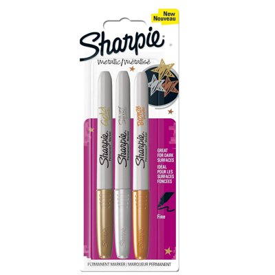 Zestaw markerów metalicznych Sharpie, 3 sztuki