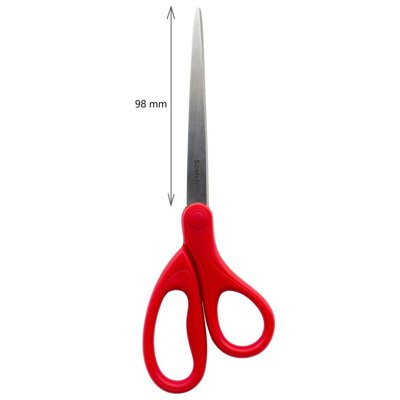 Nożyczki biurowe Scotch®, uniwersalne (20,5 cm) czerwone