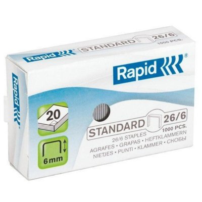  Zszywki RAPID Standard 26/6 1M