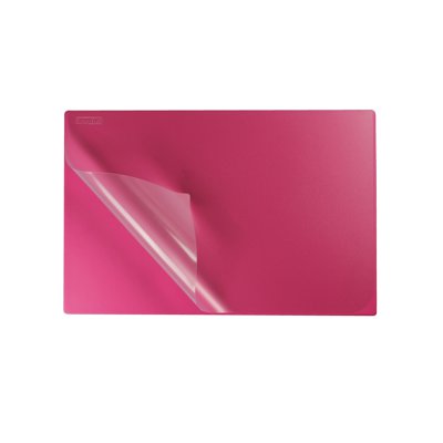 Podkładka na biurko z folią 38x58 pink BIURFOL
