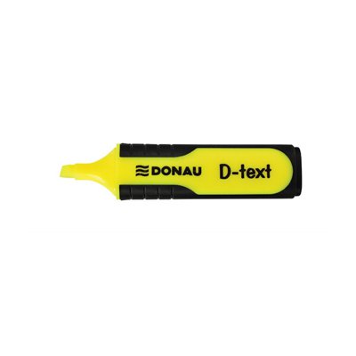  	Zakreślacz fluorescencyjny DONAU D-Text, 1-5mm (linia), żółty
