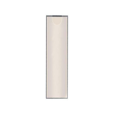 Kieszeń samoprzylepna Q-CONNECT, na etykiety, rozc. na kr. gór. boku, 35x102mm, 12szt.
