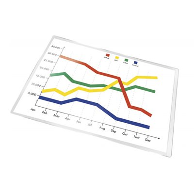 Kieszeń samoprzylepna Q-CONNECT, A4, 220x305mm, 5szt., transparentna