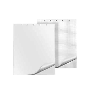 Blok do flipchartów Q-CONNECT, kratka, 65x100cm, 20 kart., biały
