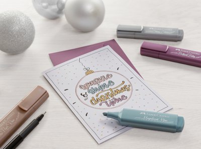 Zakreślacze metaliczne Faber-Castell 8 szt.