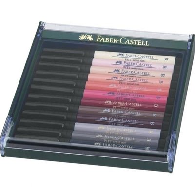 Pisaki artystyczne, Pitt Artist Pen Brush, 12 sztuk