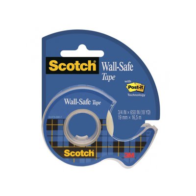 612-1933-9 Zestaw 9 sztuk Taśmy Scotch® Transparent A greener choice, przezroczyste, 19mm×33m  w kartonowej wieży