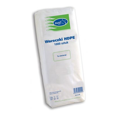 Woreczki STELLA, 14/4/32 cm, 1000 szt., bezbarwny