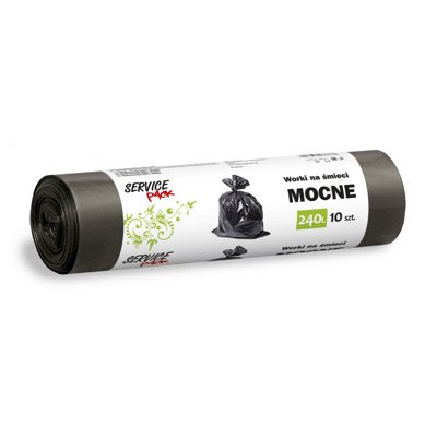 Worki na śmieci STELLA LDPE mocne, 240L 10 szt.