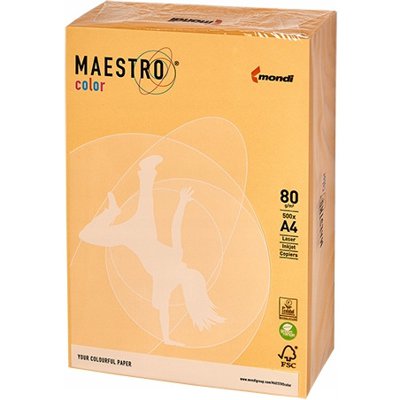 Papier ksero A4 80g MAESTRO COLOR GO22 Trendy złoty