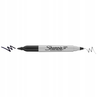 Marker SHARPIE TwinTip 52011 czarny S0811100