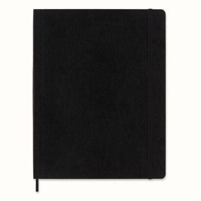 Notes MOLESKINE Professional XXL (21,6x27,9 cm) miękka oprawa, 192 strony, czarny