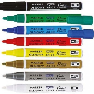 Marker olejowy GR-25 zielony GRAND