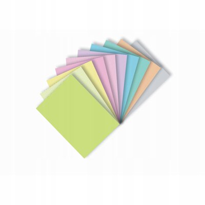 Blok wycinanka A4 10k 100g PASTEL HA 3710 2030-PA10 HAPPY COLOR