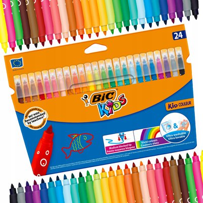 Flamastry 20+4fluo KID COULEUR 921360 BIC