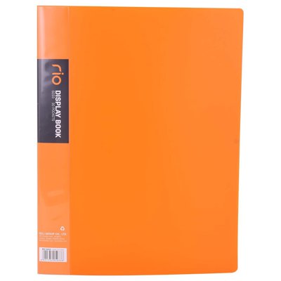 Album ofertowy A4 30 koszulek RIO pomarańczowy 5033 ORANGE DELI 